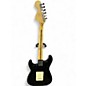 Used Starcaster by Fender Stratocaster Black Solid Body Electric Guitar