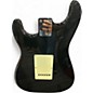Used Starcaster by Fender Stratocaster Black Solid Body Electric Guitar