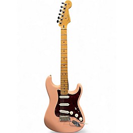 Used Fender Player Stratocaster Shell Pink Solid Body Electric Guitar