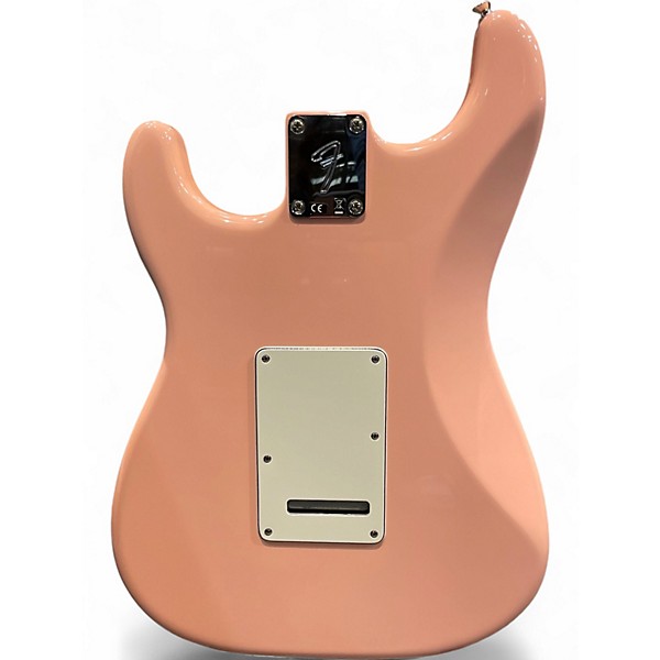 Used Fender Player Stratocaster Shell Pink Solid Body Electric Guitar