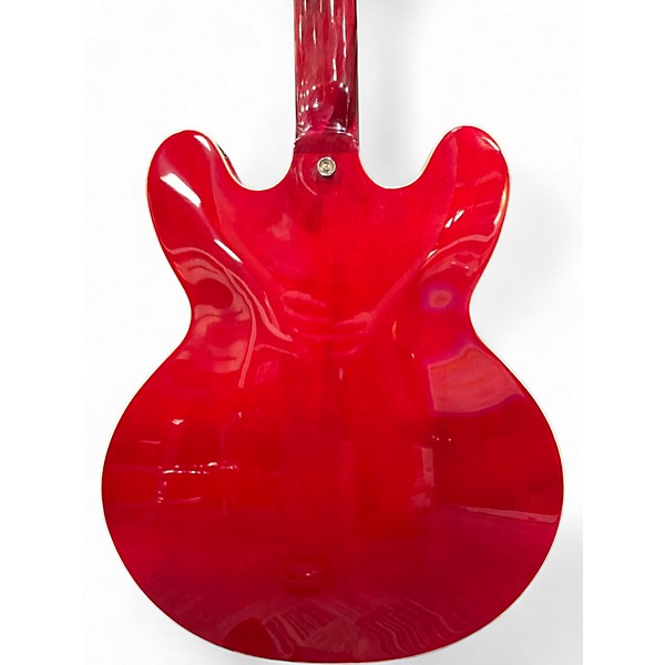 Used Epiphone Dot Cherry Hollow Body Electric Guitar