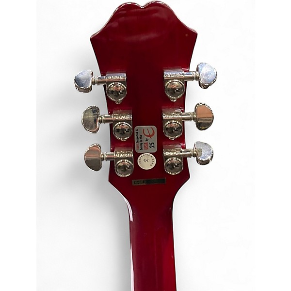 Used Epiphone Dot Cherry Hollow Body Electric Guitar