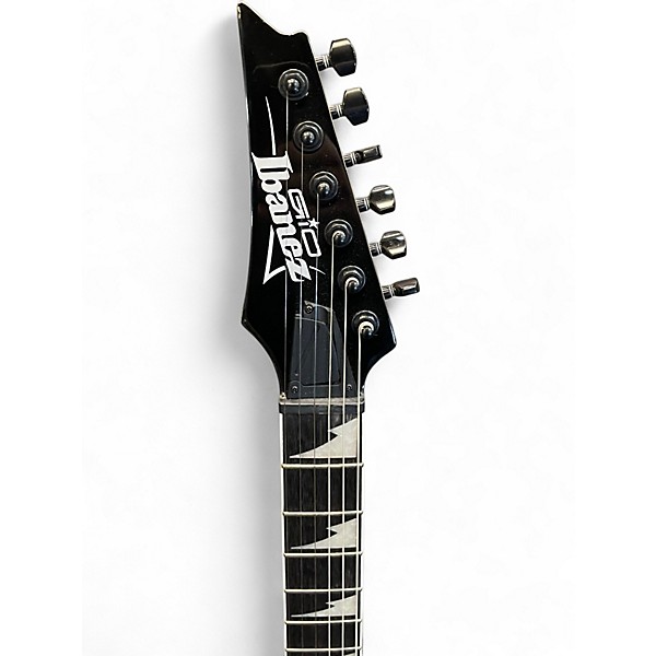 Used Ibanez GRG120BDX Left Handed Black Electric Guitar