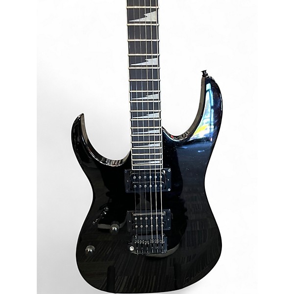 Used Ibanez GRG120BDX Left Handed Black Electric Guitar
