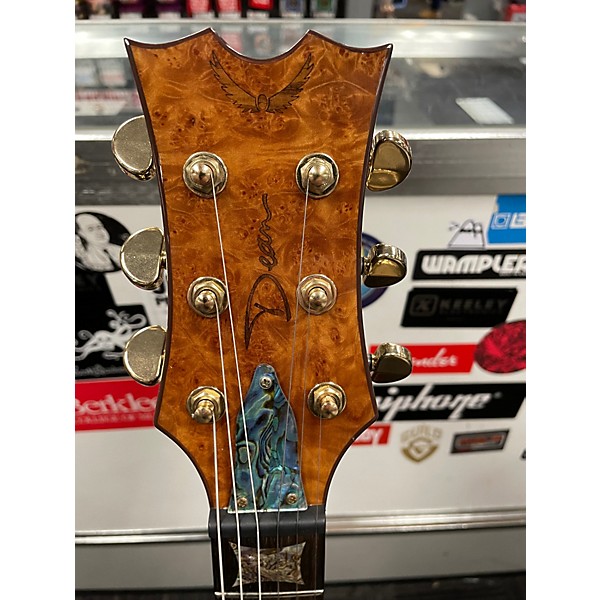 Used Dean EVO Exotic Burl Natural Solid Body Electric Guitar