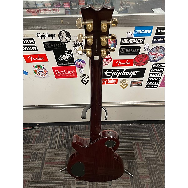 Used Dean EVO Exotic Burl Natural Solid Body Electric Guitar