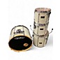 Used 2000s Mapex 4 Piece Mars Pro Series Olympic White Drum Kit