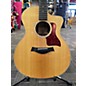 Used Taylor 214CE Deluxe Natural Acoustic Electric Guitar thumbnail