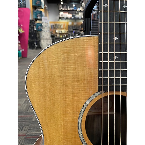 Used Taylor 214CE Deluxe Natural Acoustic Electric Guitar