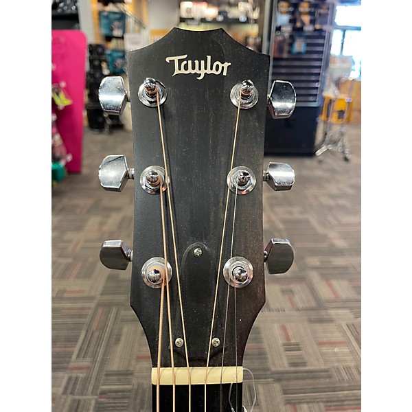 Used Taylor 214CE Deluxe Natural Acoustic Electric Guitar