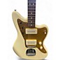 Used Squier J Mascis Jazzmaster Vintage White Solid Body Electric Guitar
