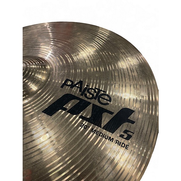 Used Paiste 20in PST5 MEDIUM RIDE Cymbal