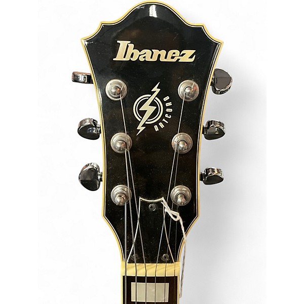 Used Ibanez AFS75T Artcore Blue Hollow Body Electric Guitar