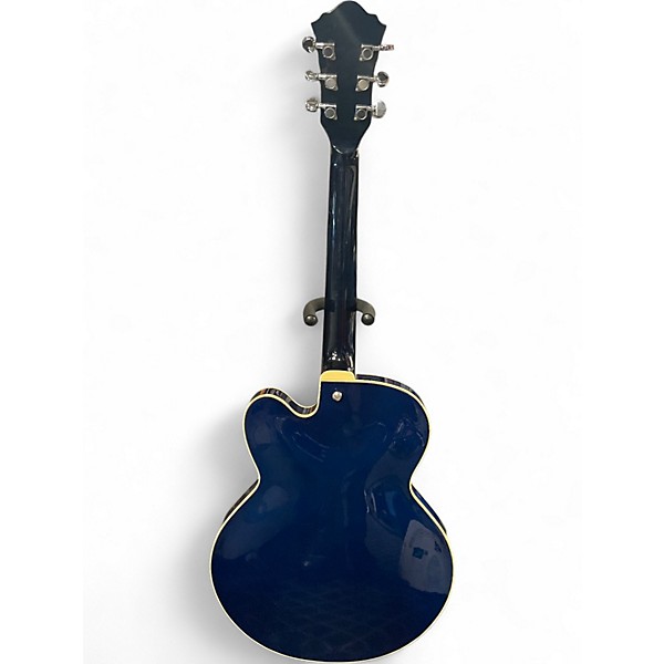 Used Ibanez AFS75T Artcore Blue Hollow Body Electric Guitar