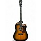 Used Washburn D10SCE Tobacco Burst Acoustic Guitar thumbnail