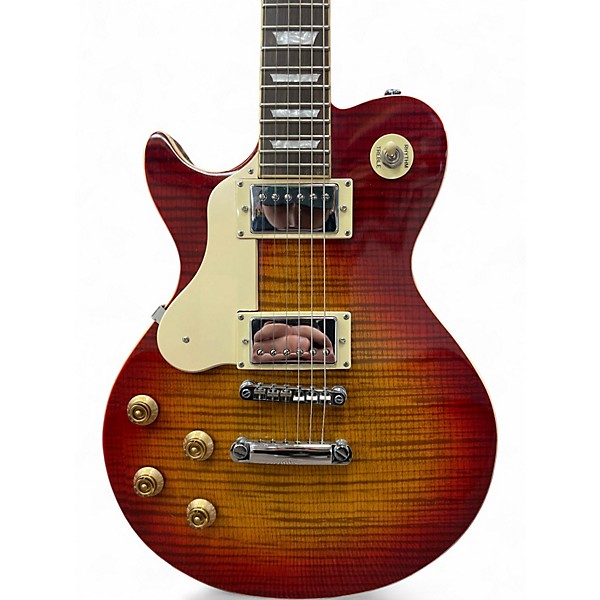 Used Greg Bennett Design by Samick AV-3/LH/CS Cherry Burst Solid Body Electric Guitar