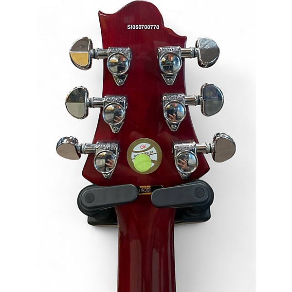 Used Greg Bennett Design by Samick AV-3/LH/CS Cherry Burst Solid Body Electric Guitar