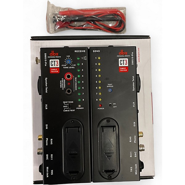 Used dbx CT3 Advanced Cable Tester