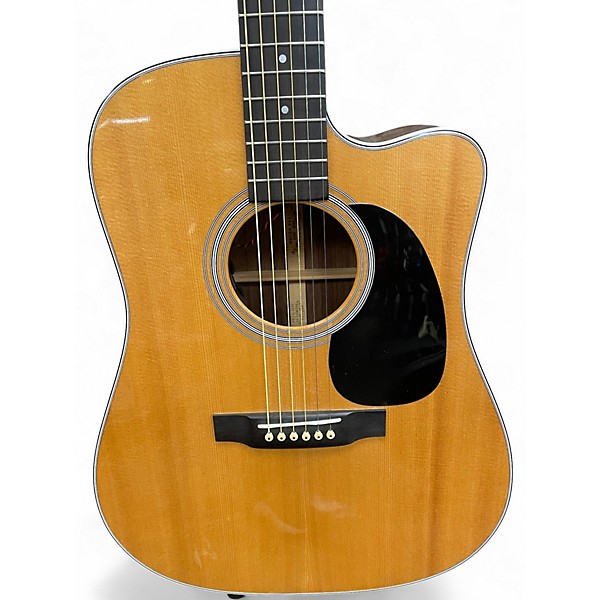 Used 2008 Martin DC28E Natural Acoustic Electric Guitar