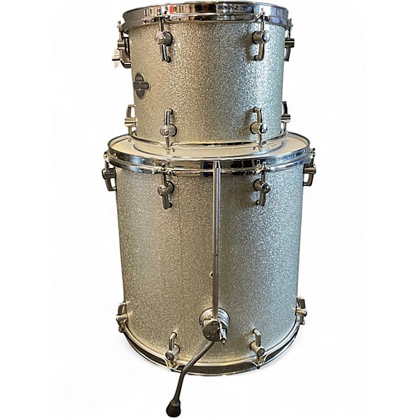 Used SONOR 3 Piece Special Edition Silver Sparkle Drum Kit