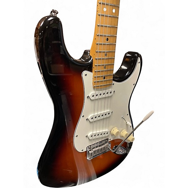 Used 1995 Fender American Standard Stratocaster Modified 3 Color Sunburst Solid Body Electric Guitar