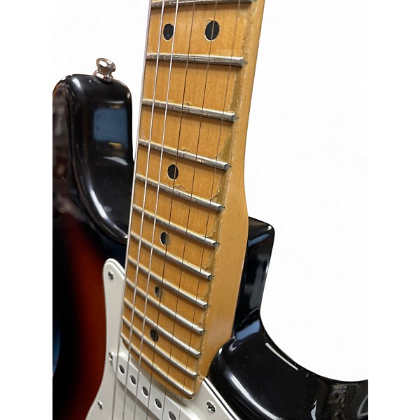 Used 1995 Fender American Standard Stratocaster Modified 3 Color Sunburst Solid Body Electric Guitar