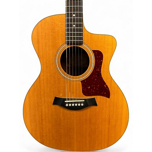 Used Taylor 214CE Natural Acoustic Electric Guitar