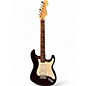 Used 2010s Fender Standard Stratocaster HSS Wine Red Solid Body Electric Guitar thumbnail