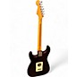 Used 2010s Fender Standard Stratocaster HSS Wine Red Solid Body Electric Guitar