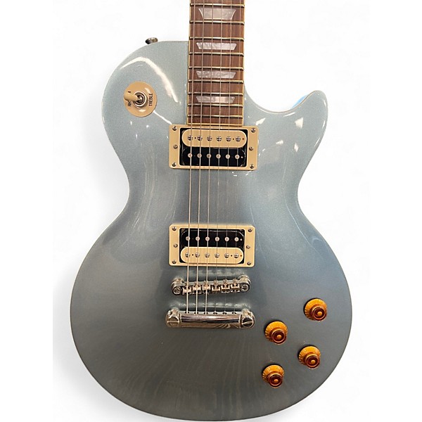 Used Epiphone Les Paul Traditional PRO III Pelham Blue Solid Body Electric Guitar