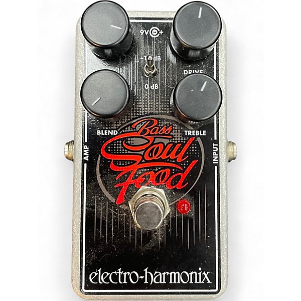 Used Electro-Harmonix Bass Soul Food Overdrive Bass Effect Pedal