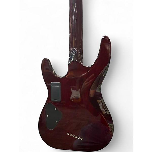 Used Dbz Diamond barchetta Trans Red Solid Body Electric Guitar