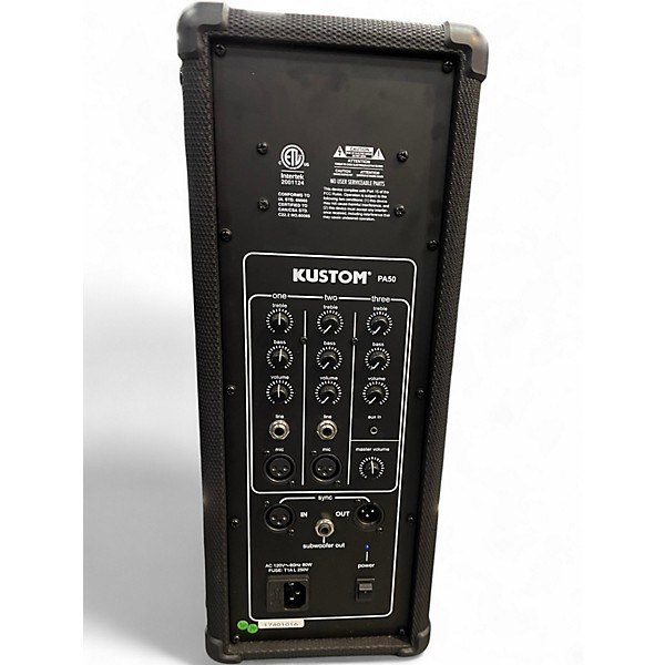 Used Kustom PA PA50 Sound Package
