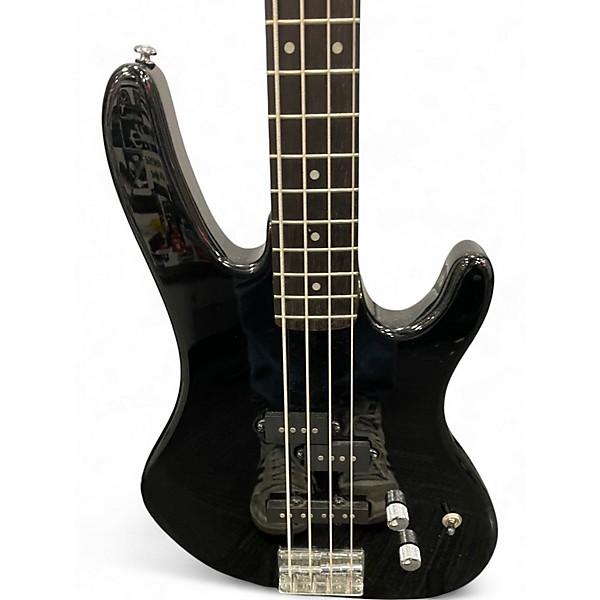 Used Washburn XB102 Black Electric Bass Guitar