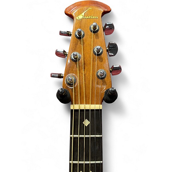 Used Ovation BALLADEER 2 Color Sunburst Acoustic Electric Guitar