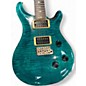 Used PRS Custom 24 Green Flame Solid Body Electric Guitar