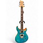 Used PRS SE Custom 24 Turquoise Solid Body Electric Guitar thumbnail