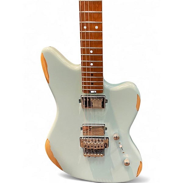 Used Sbs VS200 Sonic Blue Solid Body Electric Guitar