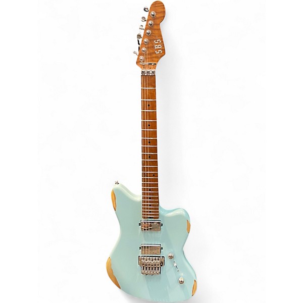 Used Sbs VS200 Sonic Blue Solid Body Electric Guitar