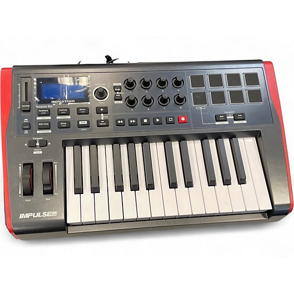 Used Novation Impulse 25 Key MIDI Controller