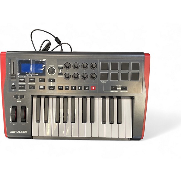 Used Novation Impulse 25 Key MIDI Controller