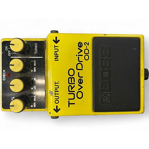 Used BOSS OD2 Turbo Overdrive Effect Pedal