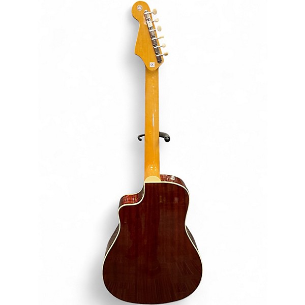 Used Fender  MALIBU SCE 3 Tone Sunburst Acoustic Electric Guitar