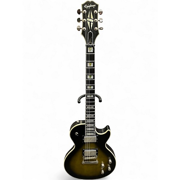 Used Epiphone Les Paul Prophecy GX Olive Burst Solid Body Electric