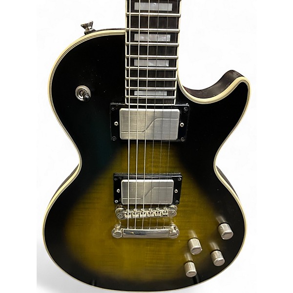 Used Epiphone Les Paul Prophecy GX Olive Burst Solid Body Electric Guitar