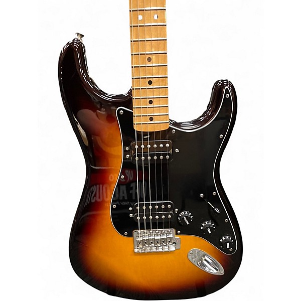 Used 2010 Fender FSR Standard Stratocaster HH 3 Tone Sunburst Solid Body Electric Guitar