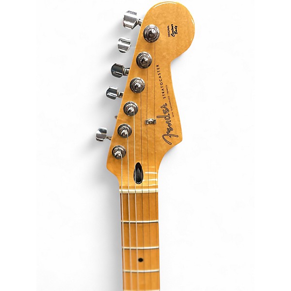 Used 2010 Fender FSR Standard Stratocaster HH 3 Tone Sunburst Solid Body Electric Guitar