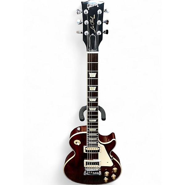 Used 2015 Gibson Les Paul Traditional 2015 Wine Red Solid Body Electric Guitar