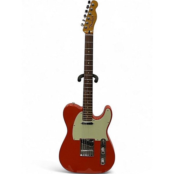 Used 2023 Fender Player Plus Telecaster Fiesta Red Solid Body Electric Guitar