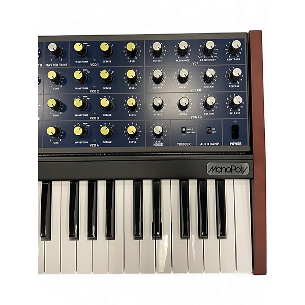 Used Behringer MonoPoly 4-voice Analog Synthesizer Synthesizer